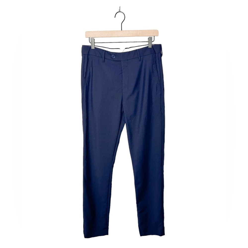 Acne Studios Mens Drifter Wool Mohair Trouser Pants Navy Blue IT 48 (US 32)
